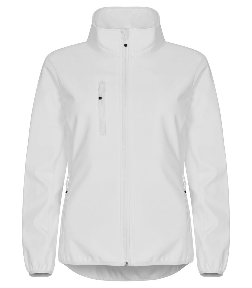 Classic Softshell Jacket Women – Wit