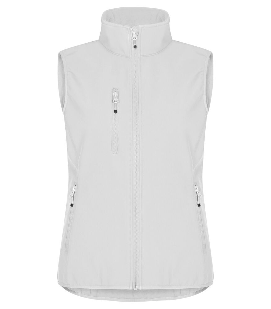 Classic Softshell Vest Women – Wit