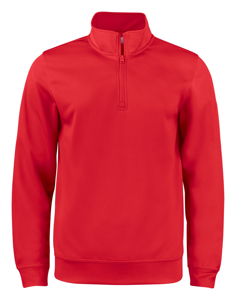 Basic Active Half Zip Junior – Rood