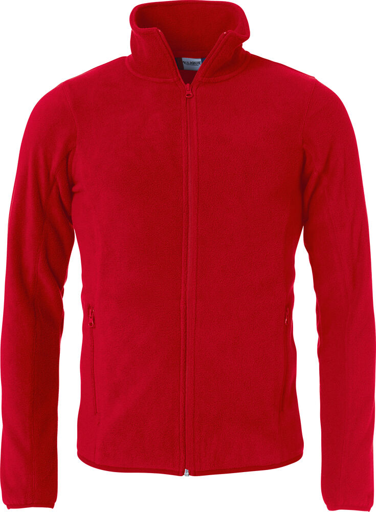 Basic Polar Fleece Jacket – Rood