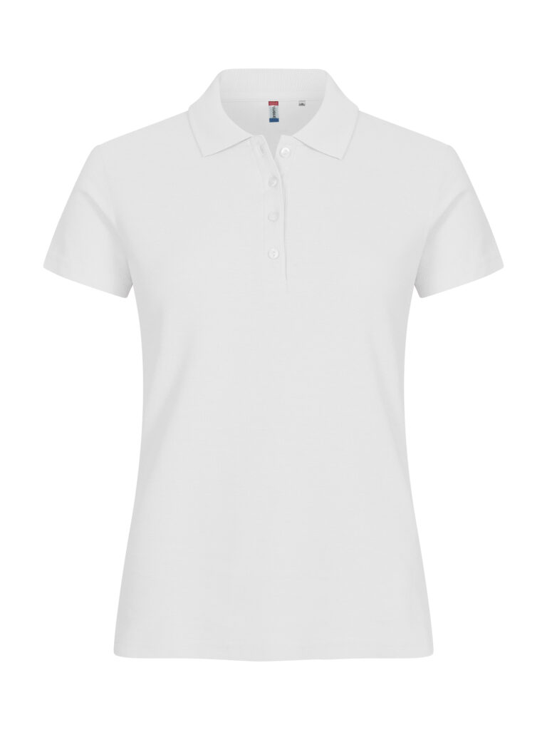 Basic Polo Women – Wit