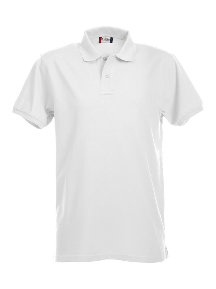 Stretch Premium Polo – Wit