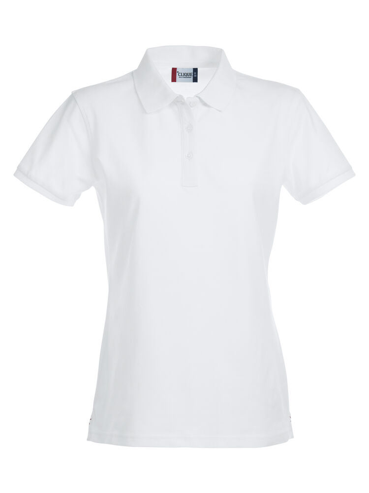 Stretch Premium Polo Women – Wit