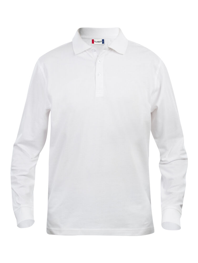 Classic Lincoln L/S Polo – Wit