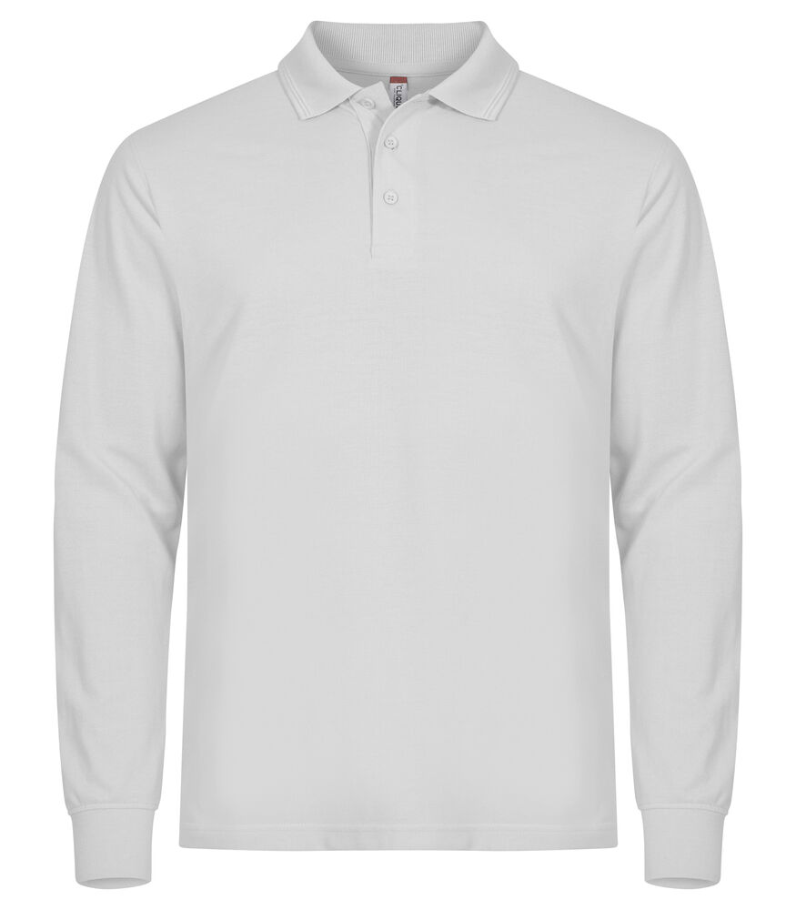 Manhattan L/S Polo – Wit