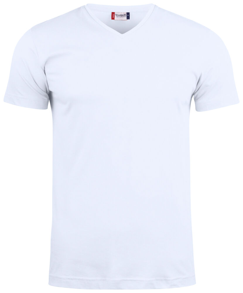 Basic-T V-neck – Wit