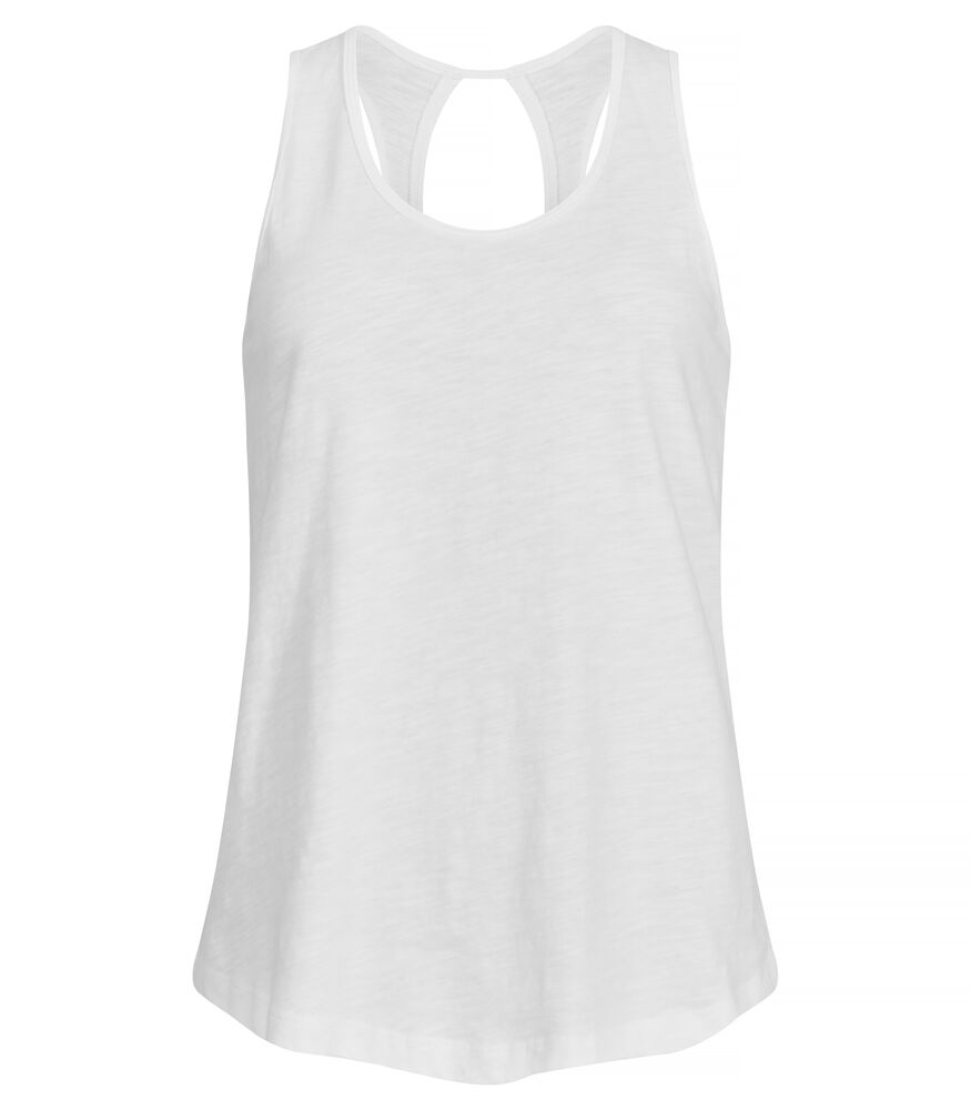Slub Tanktop Women – Wit