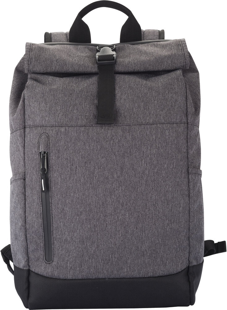 Roll-Up Backpack – Antraciet melange
