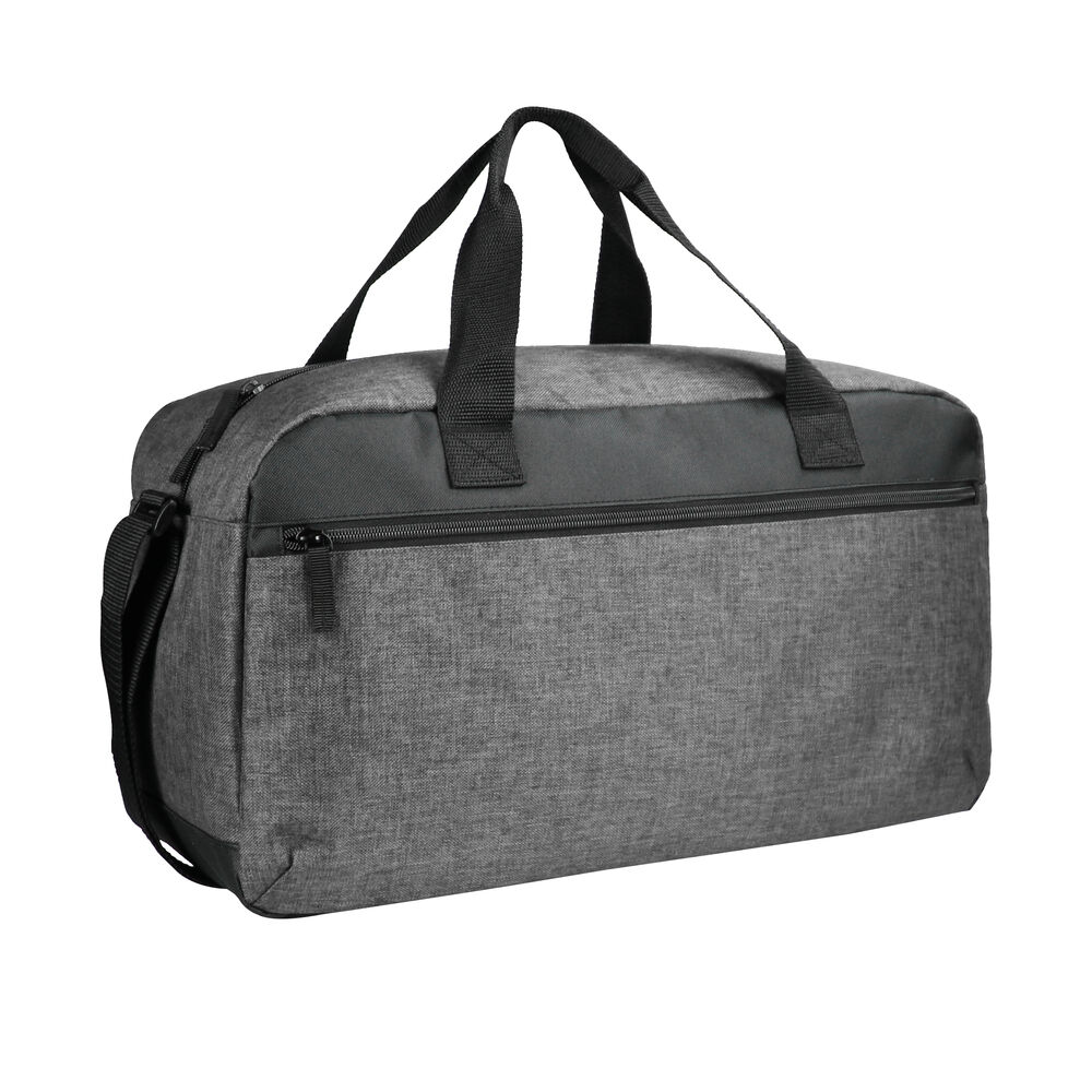 Melange Travelbag – Grijsmelange