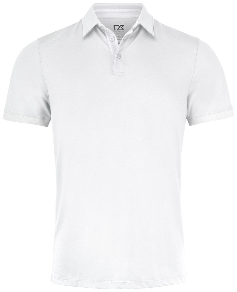 Oceanside Stretch Polo heren – Wit