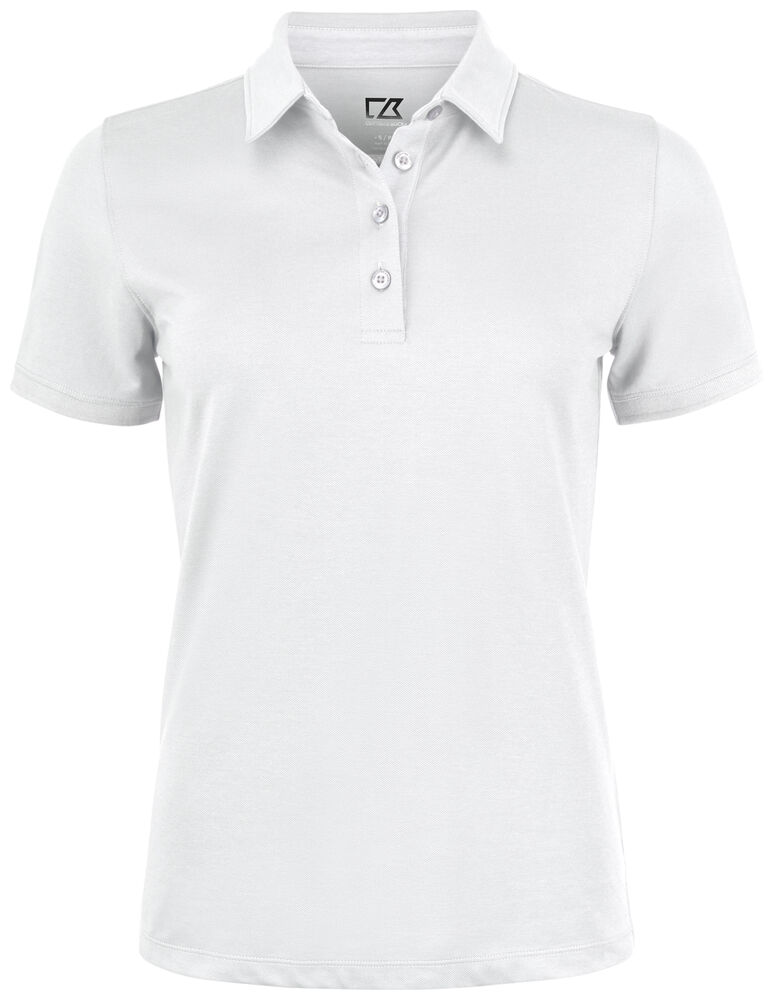 Oceanside Stretch Polo dames – Wit