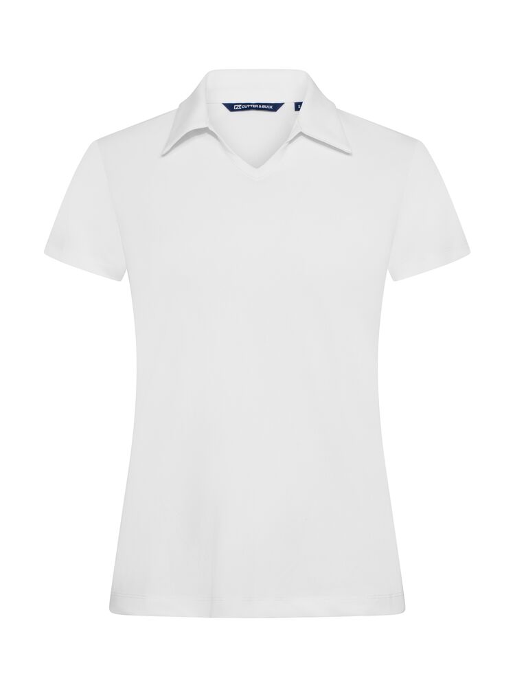 Virtue Polo V-Neck dames – Wit