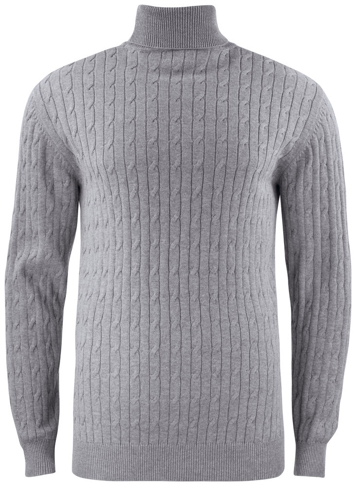 Blakely Rollerneck heren – Grijsmelange