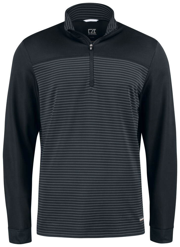 Traverse Half Zip heren – Zwart