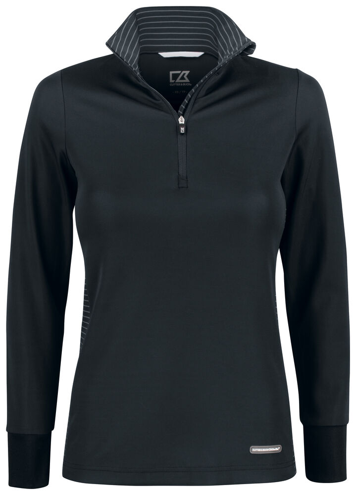 Traverse Half Zip dames – Zwart