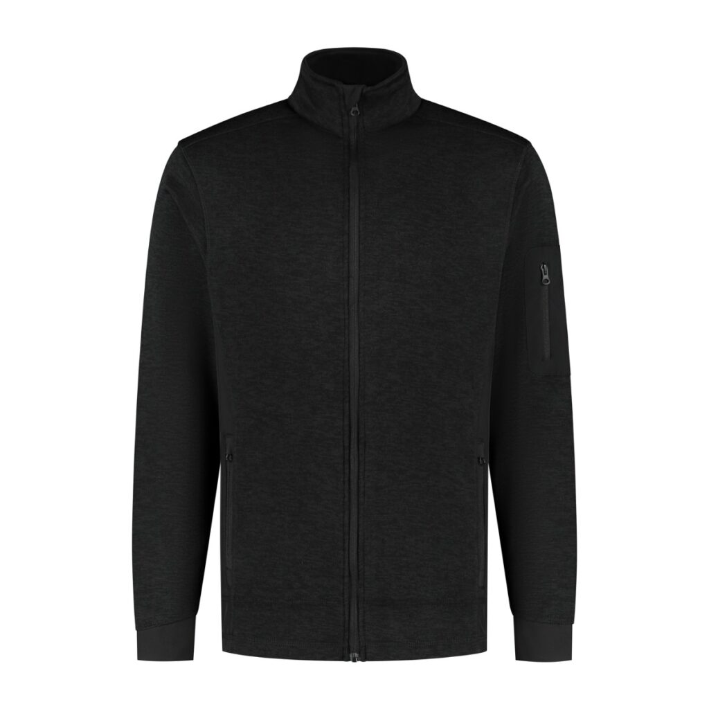 Sonora Fleece Vest – Zwart mêlee