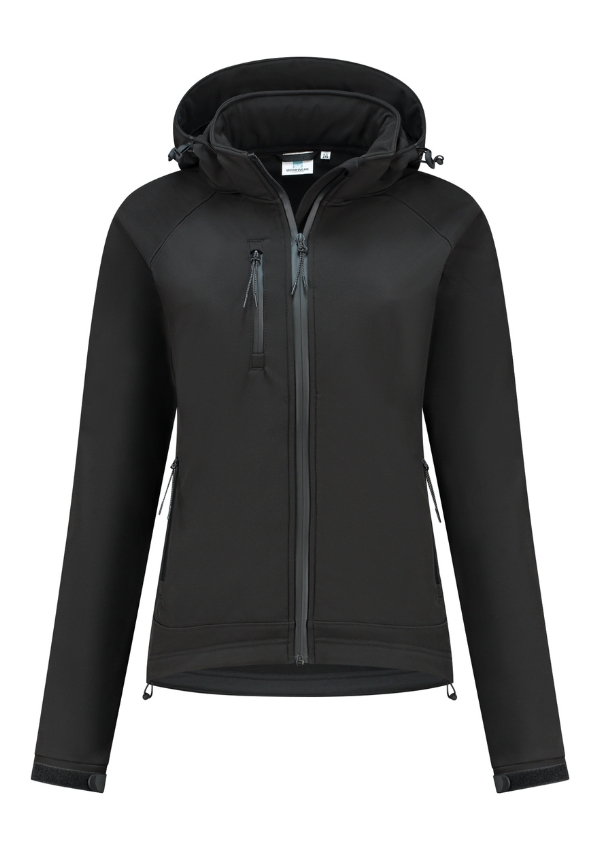 Everywear Softshell Hooded Jacket Dames