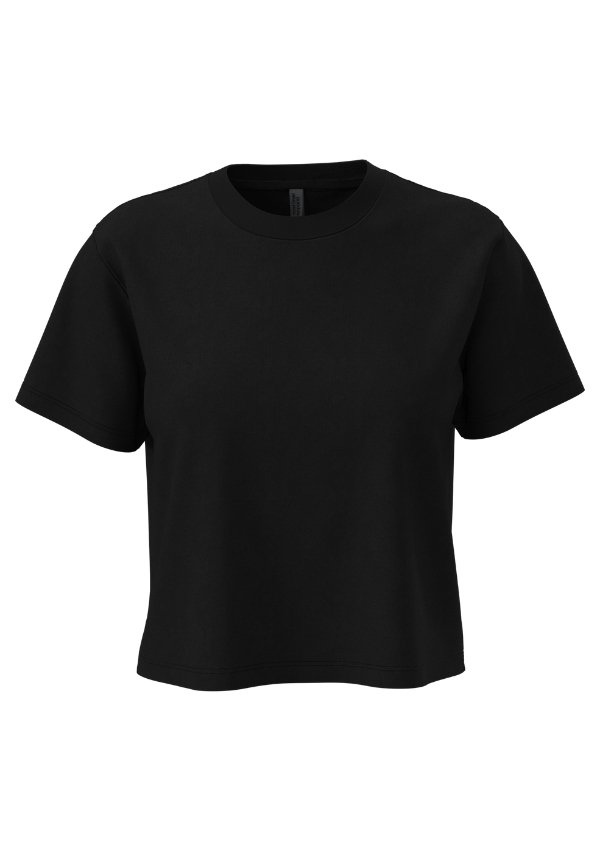 Heavyweight Boxy T-shirt Dames